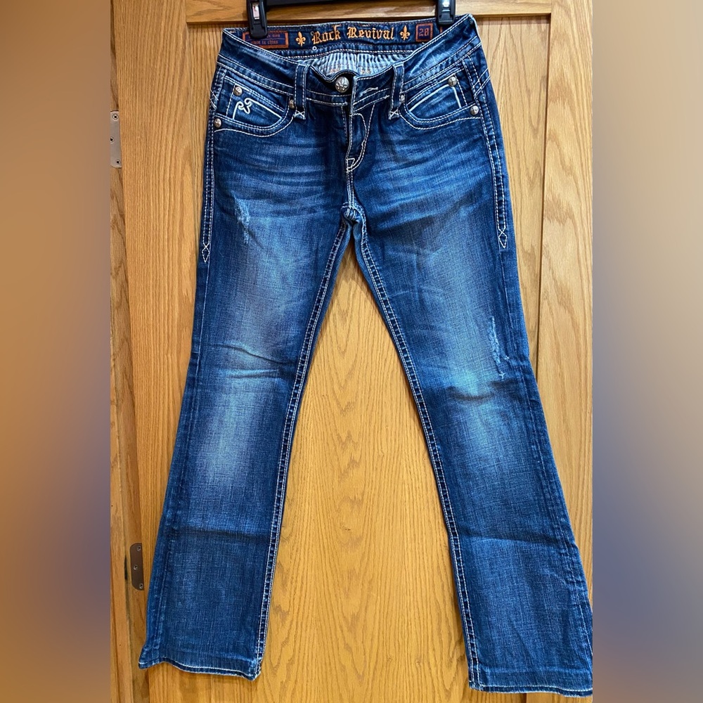 Rock Revival Women’s Fave bootcut jeans, size 28